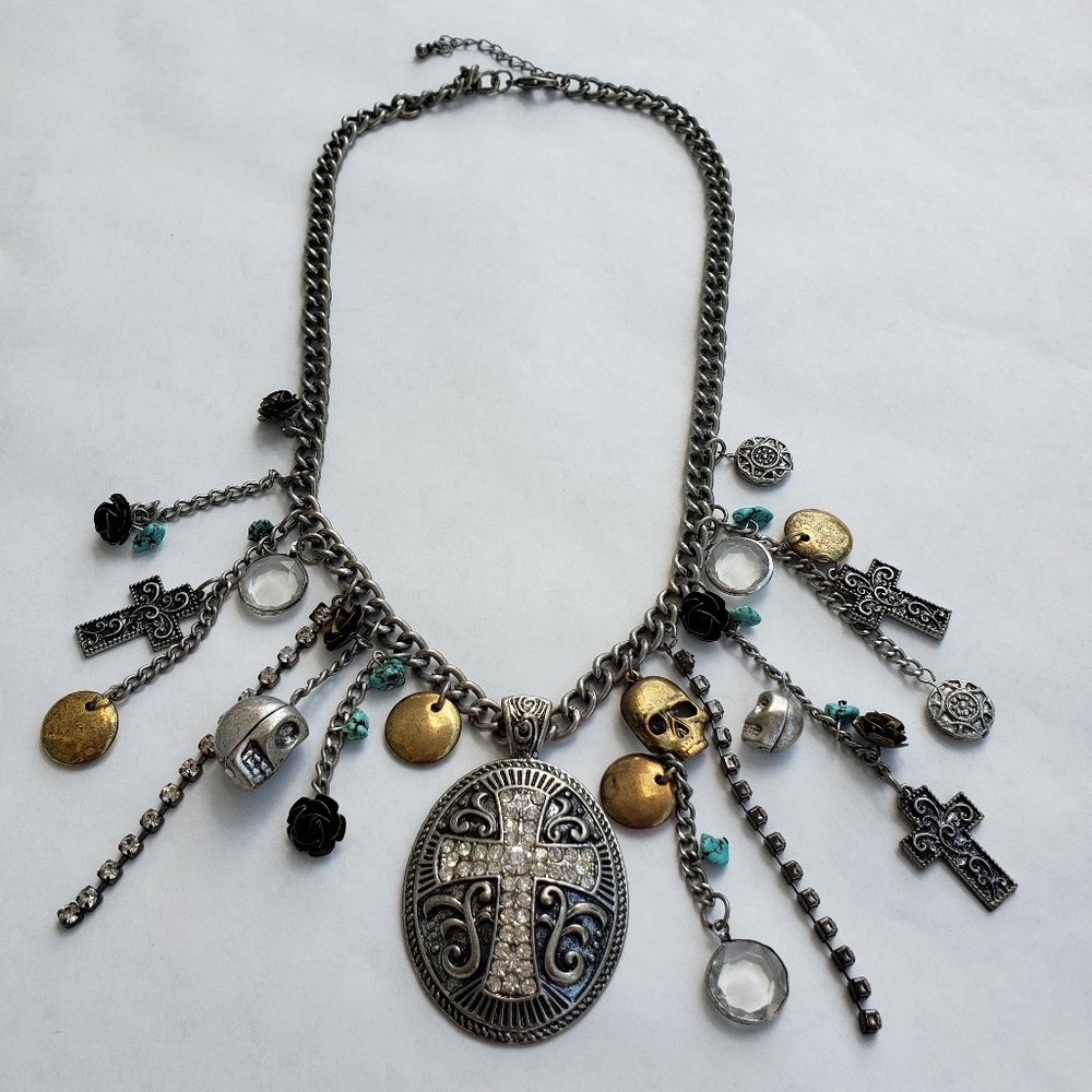 Crosses & Skulls Necklace